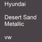 Preview: Hyundai, Desert Sand Metallic, vw.